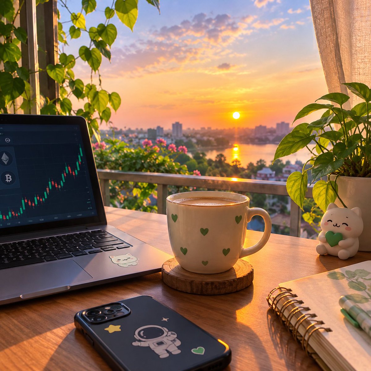 Xidan0x's tweet photo. ☀️ Good morning, Web3 fam! 💚🌱

New day, fresh energy, and another chance to grow together. 🫶

Some are chasing airdrops, some are building projects, and some are just trying to survive another day in Web3. 😂

Whatever your goal is, keep showing up. Your little efforts today might turn into something big tomorrow. 🚀

Now tell me 👀
Are we farming airdrops or building something great today? 👇

Have a beautiful and productive day, everyone! 💚

#GoodMorning #Web3