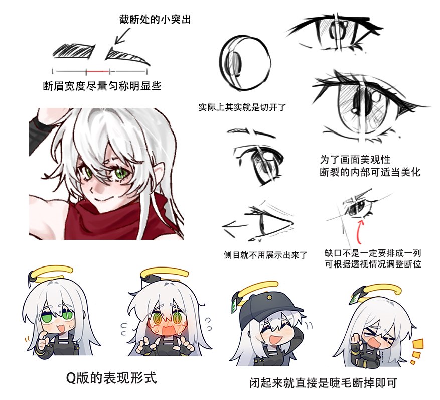 Doubai_personal's tweet photo. 好久没更新推特了！
设定已严肃更新2.0版本！

后续会批量补发一些旧图/赠图/稿件！因为太多了太久没发推了所以可能就混在一起打包一块发了…！

设定上是海天使（学名裸海蝶）拟态为人形，所以身材乳量等形态都可以改变。因为被切片切开过，所以有断眉和裂瞳旧伤残留。
能力是根据皮肤在空间中的接触程度可以获得时间的偏移信息，即预知未来。漏出双手的程度大概是0.3秒，全裸的情况为4.2秒，所以打不过就开始脱衣服是正常的！所以潜行和暗杀时会全裸也是正常的！绝对不是什么变态行径！