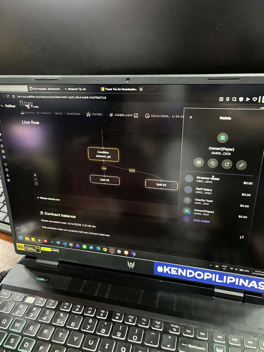 usepaiflow's tweet photo. Happening now at JRU! ⚡️

Our student builders are in the zone, hacking away at BLOCKNBUILD! 💻🔥

They’re discovering firsthand how much faster and easier it is to build programmable payment flows on @StellarOrg with @usepaiflow—no complex code required.

Let's see what they come up with! 👀 🚀