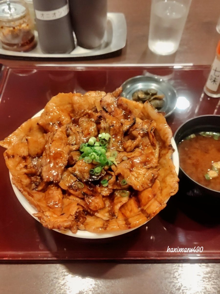 hanimaru490's tweet photo. BF GRILL@入間市
炭焼き豚丼
ロースバラ合盛り
大盛り
千葉県産銘柄豚林SPF豚使用
めちゃくちゃ旨かった
ご馳走さまでした🙏
#BFGRILL
#入間市 https://t.co/BHcTvqIkzP