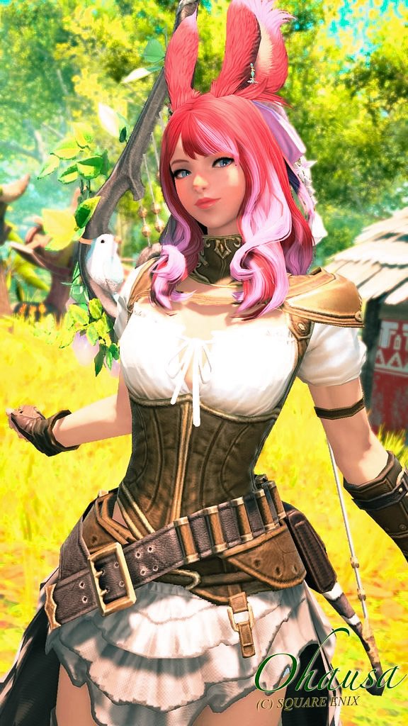 kagekoa's tweet photo. おはウサー！(≧▽≦)🐰✨
水曜日がんばっていきましょー✨
#おはウサ #ヴィエラ #FF14 #FF14SS https://t.co/I0jOKdZLkm