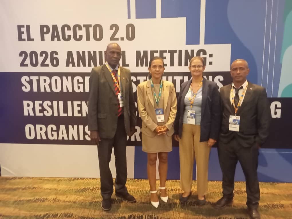 Minjus_Cuba's tweet photo. 🇨🇺🌿 La viceministra de Justicia de Cuba, @DiazYashna encabeza la delegación cubana en el Encuentro Anual 2026 de EL PAcCTO 2.0 en Santo Domingo, donde América Latina, el Caribe y la UE definen prioridades de cooperación 2027-2030 contra el crimen transnacional.
👇 https://t.co/kKqqvlIJVf