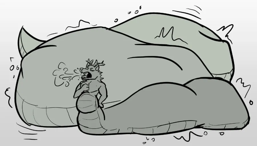 MaxHyperHusky's tweet photo. Little sketch for a not so little naga friend

#furry #furryart #vore #furryvore https://t.co/8geM5zrd89