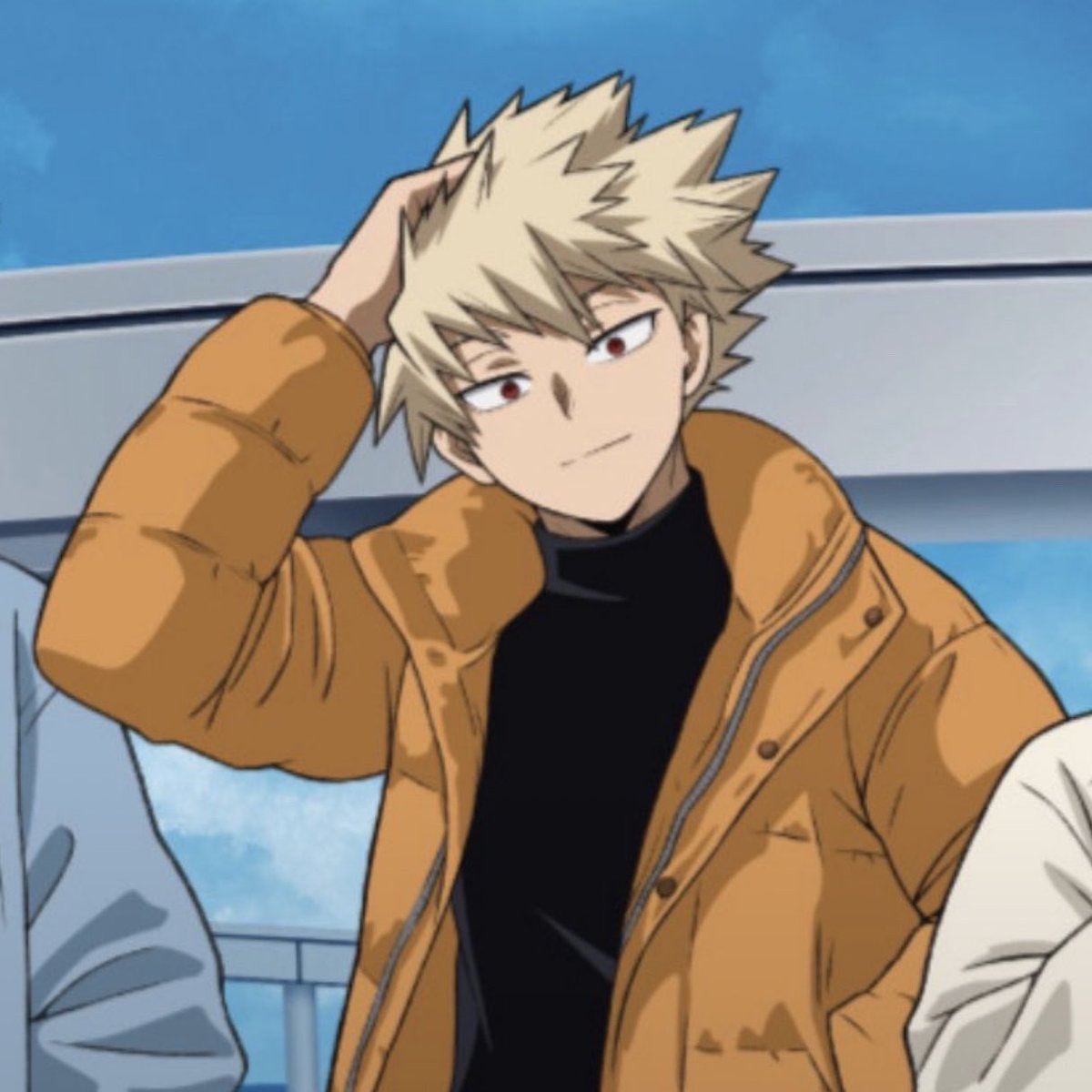 katsukeno's tweet photo. I love when the wind pushes his hair back https://t.co/mbEbd1SrRH