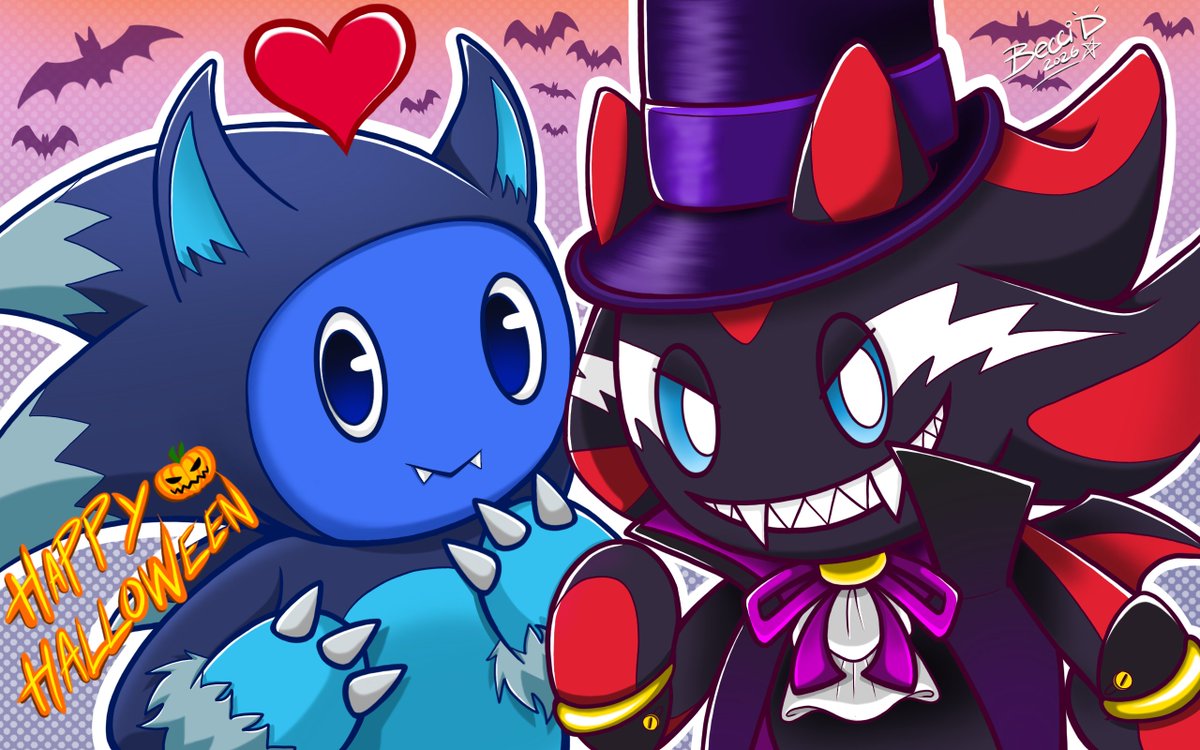 Becci_D_Artist's tweet photo. It is spoopy month!!
#sonadow #chao #sonicthehedgehog #shadowthehedgehog #werehog #vampire #sonic #shadow https://t.co/mzzxXEIsUT