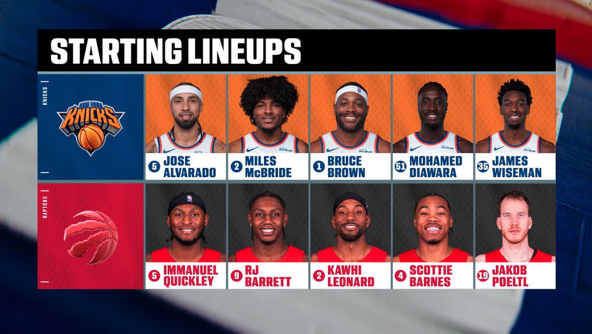 NBA_NewYork's tweet photo. The score is not important
(It's 42-22 after one quarter) https://t.co/MmUvK04d2T