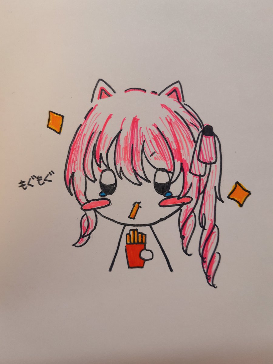 Hitsui_illust's tweet photo. ✏️🍟👍
#prsk_fa #暁山瑞希 https://t.co/qxRN4YblVl