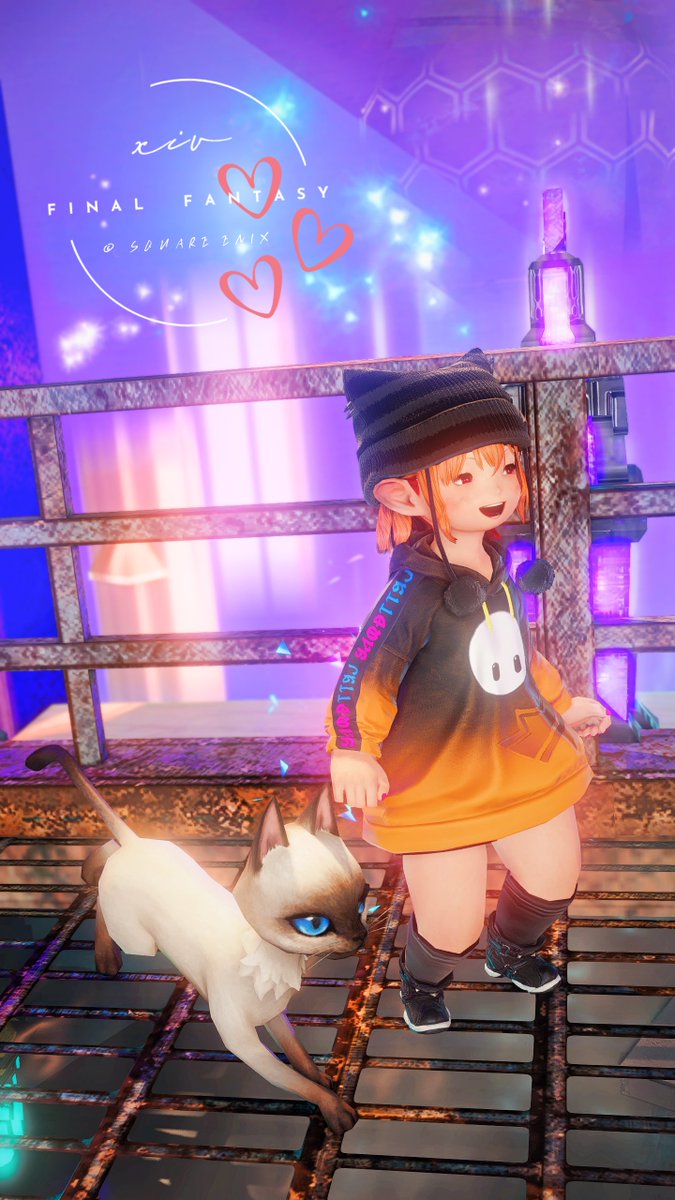 Yuzu_14choco's tweet photo. おはようございますっ🐈 ✩‧˚॰

#FF14 #studio_halsolo #Laha_Logo https://t.co/Xp1Wrq1hT7