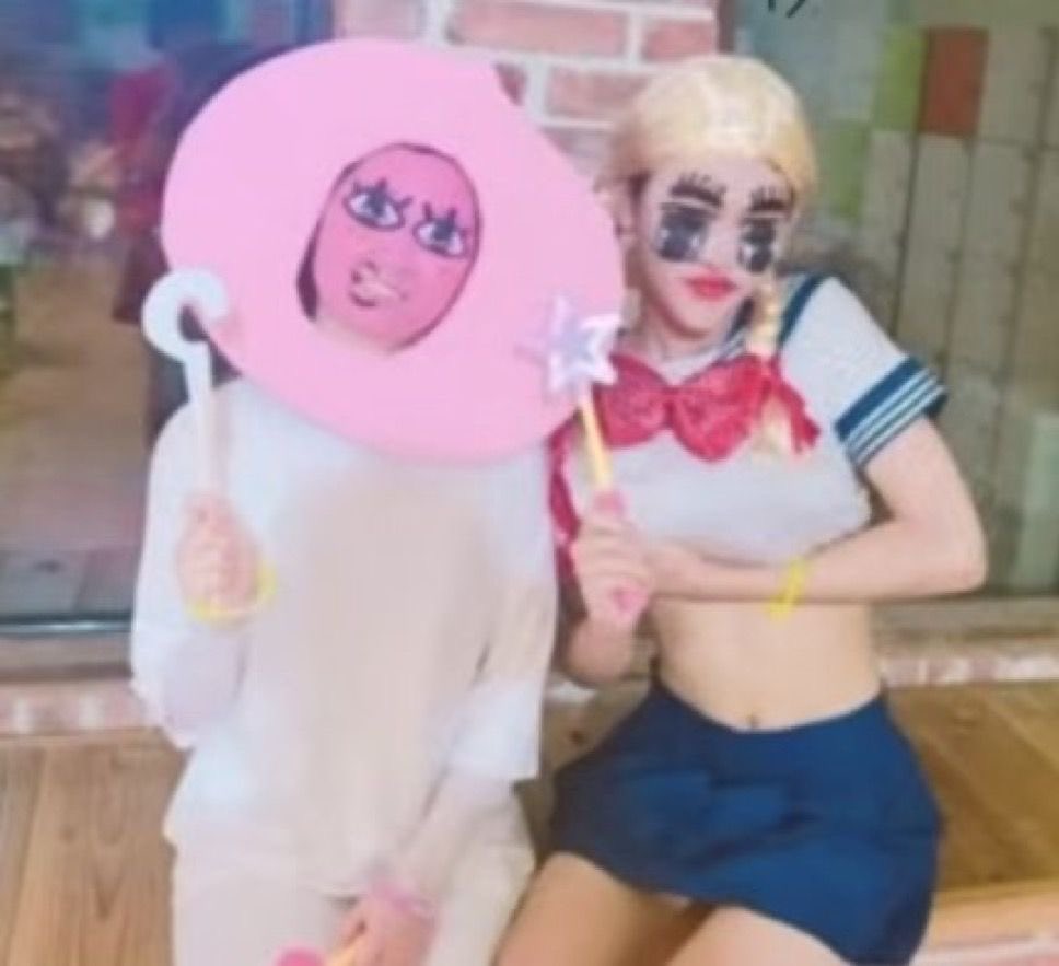 HyukaaHyukaa's tweet photo. hope whoever stole my Amazon package was also planning to be predebut sailor moon hyun for Halloween https://t.co/KxViw1NfWu