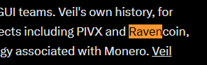 igetsjiggy6767's tweet photo. In Veil's recent article they literally mention a Ravencoin as one of the examples?

Somehow never sent

Ctrl + F + Type Raven

https://t.co/aTjbTZ6LiD https://t.co/mSqPKzbqvA