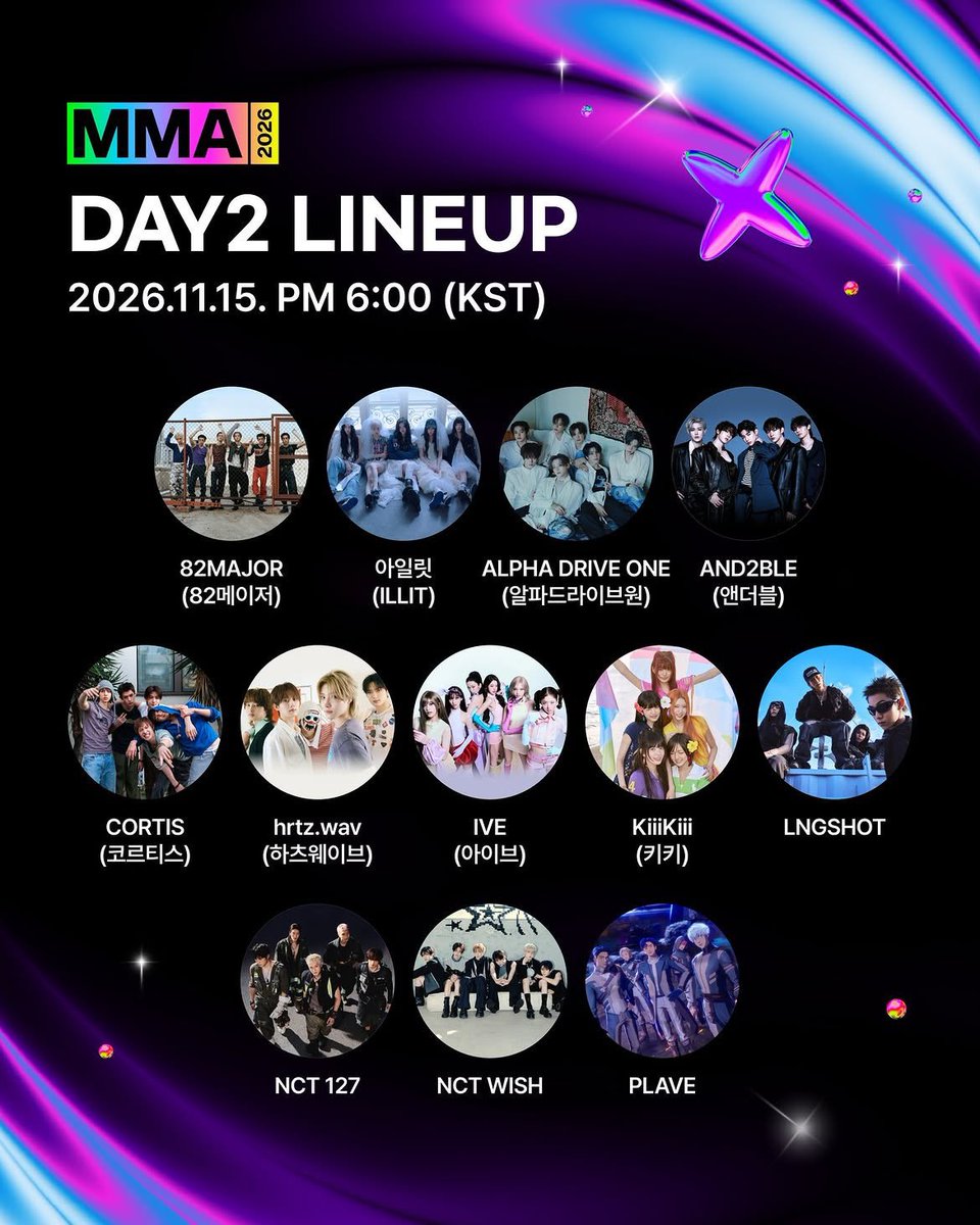 PloysaiOy's tweet photo. เย้ ปีนี้ CORTIS จะเข้าร่วมงาน MMA2026 😍

ทาง Melon ได้ประกาศรายชื่อไลน์อัพ สำหรับงานประกาศรางวัล Melon Music Awards 2026 (MMA2026) ที่มาพร้อมธีม "K-POP CONNECT: The New Pulse" 🏆

📆 วันจัดงาน: 14 - 15 พฤศจิกายน 2026
⏰ เวลา: 18:00 น. (KST) เป็นต้นไป
🏟️ สถานที่: Gocheok Sky Dome 

#CORTIS #MMA2026 #Melon
#MelonMusicAwards