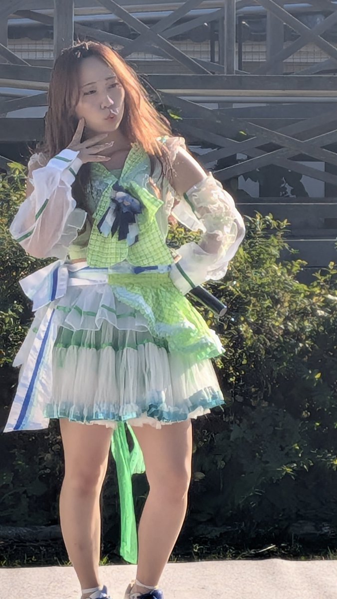 mokomokopanda's tweet photo. 10月11日日曜日
明石城まつり2026
明石公園本丸御殿会場
GreenNote

さえのさん頑張っていて、みんなをまとめていた。ハプニングもありながら、うまいこと対応していました。

#さえのは別腹
#GreenNote 
#明石城
#ライブ
#アイドル https://t.co/225uFnPrIr