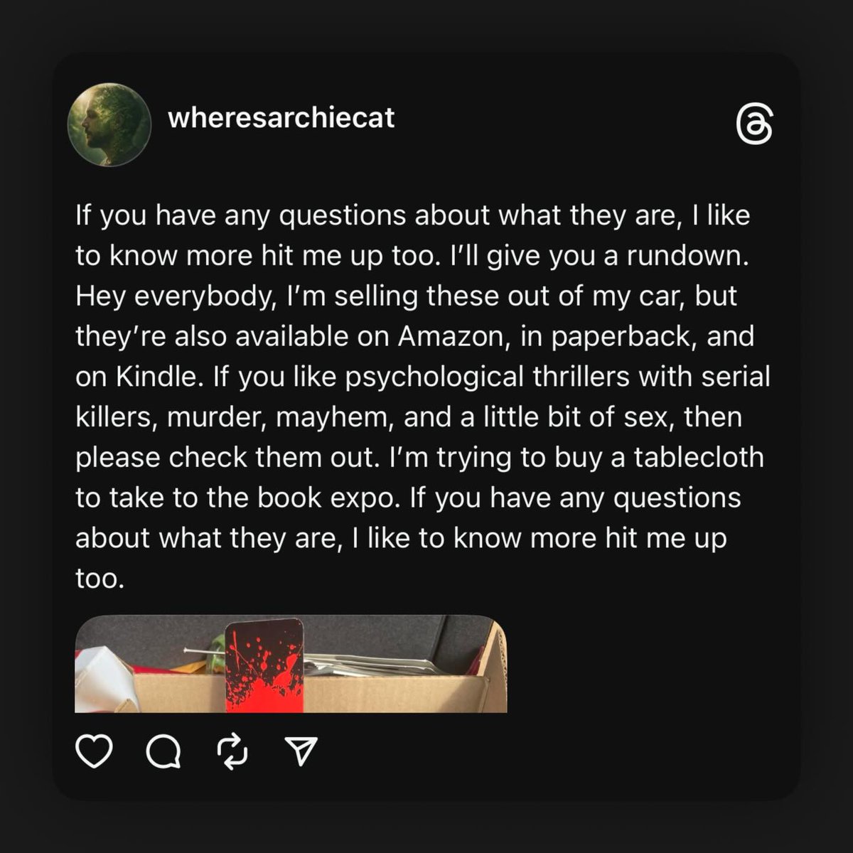 AuthorZacClark's tweet photo. Come, take a stab at a couple of psychological thrillers. They've got murder, they've got sex. They've got mayhem and twists. I mean, heck, mayhem's in the title. Why not check it out? https://t.co/jXzK86NMTc