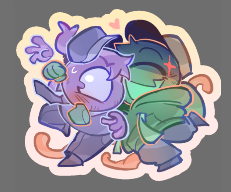 Amonguys7's tweet photo. Camworm sticker design I made as freebies/for art trades :3 

(I'll get a trade catalogue out w prints as well sometime soon)

#amongus #amongusshow #cameraworm #CF23 https://t.co/TspOAFVRAi
