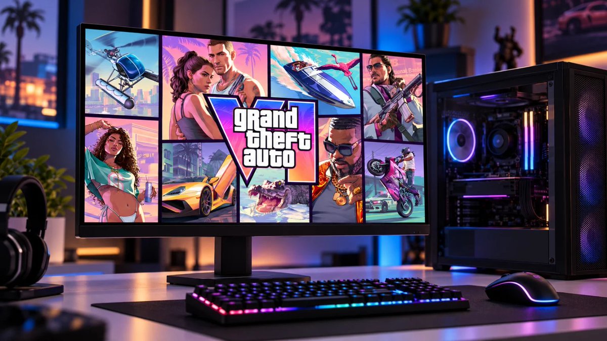 justcontent2x's tweet photo. Could GTA 6 really be coming to PC so soon?

New reports suggest Rockstar may release the game on PC in early 2027, just months after its console debut.

#GTA6 #PCGaming https://t.co/WUZOhFnf5Y