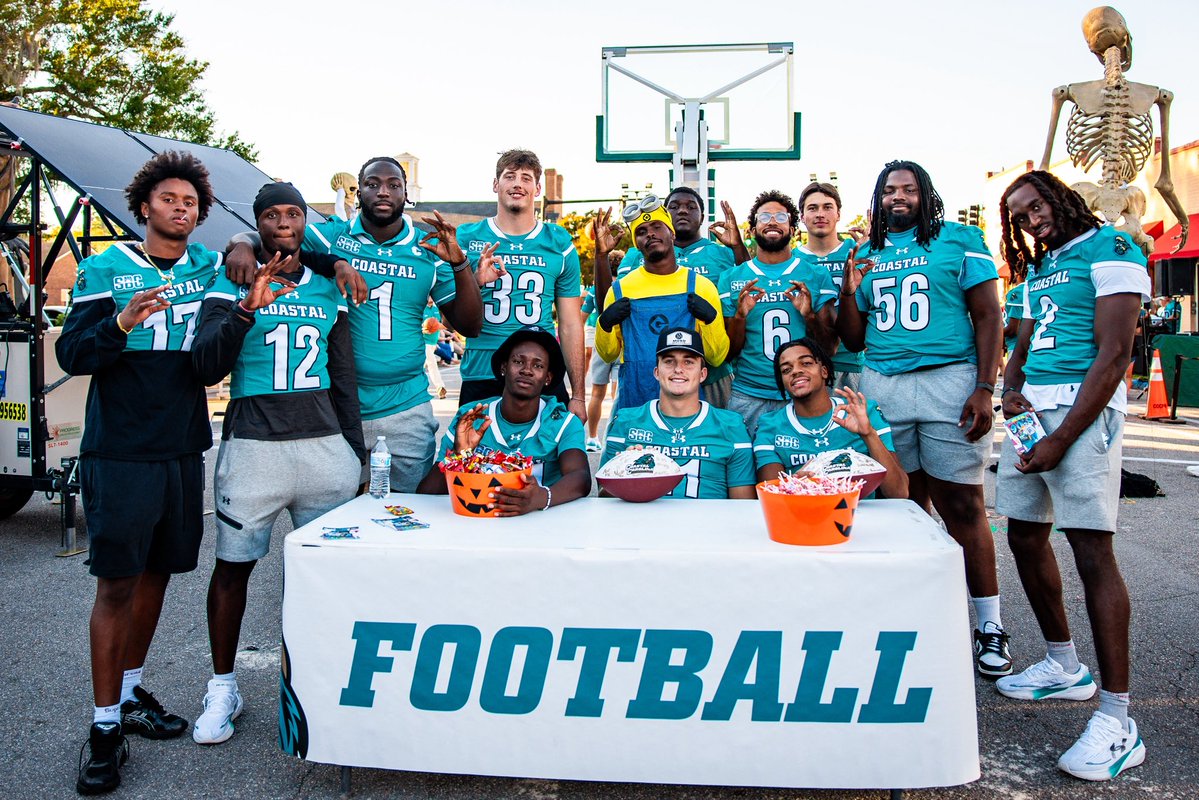 CoastalFootball's tweet photo. Had us a great time in the City of Halloween https://t.co/gKtkjyisVb
