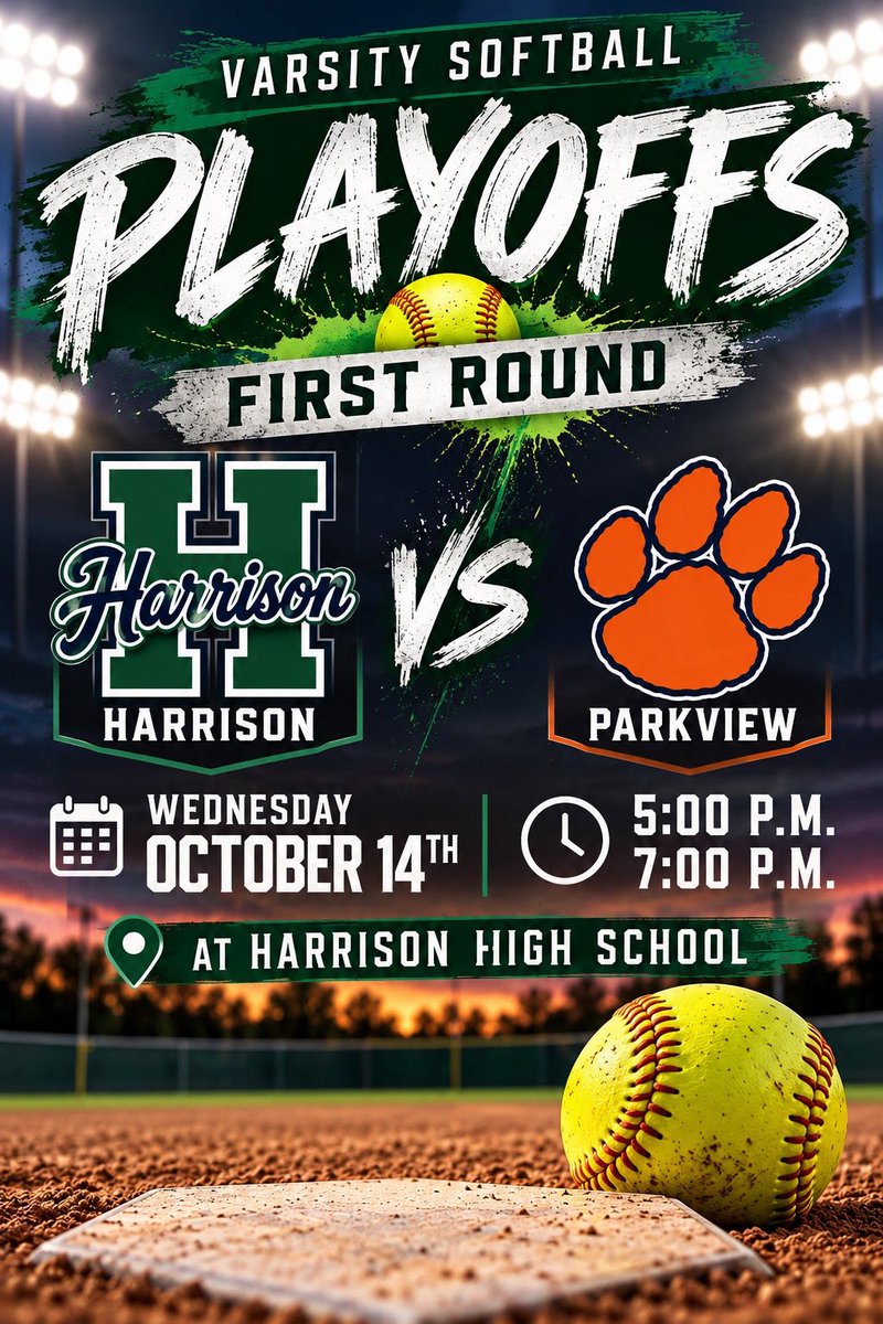 TaylorLeech2028's tweet photo. Ready for first round of playoffs tomorrow against Parkview!
@hhshoyasoftball @HHSHoyaSports https://t.co/8r8HBFmPkO