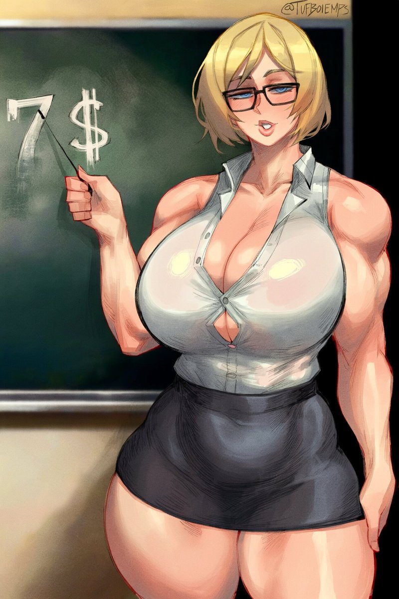 tufboiemps's tweet photo. Here's the long awaited commission sheet.. oh, wait, why is Power Girl cosplaying a sexy teacher and pointing at the 7 bucks on the screen?

Silly me! I totally forgot that this IS the sheet.

I take 7$ flat, no extra fees for OCs, text or anything else, DM me for any further inquiries and have yourself a very pleasant day!
