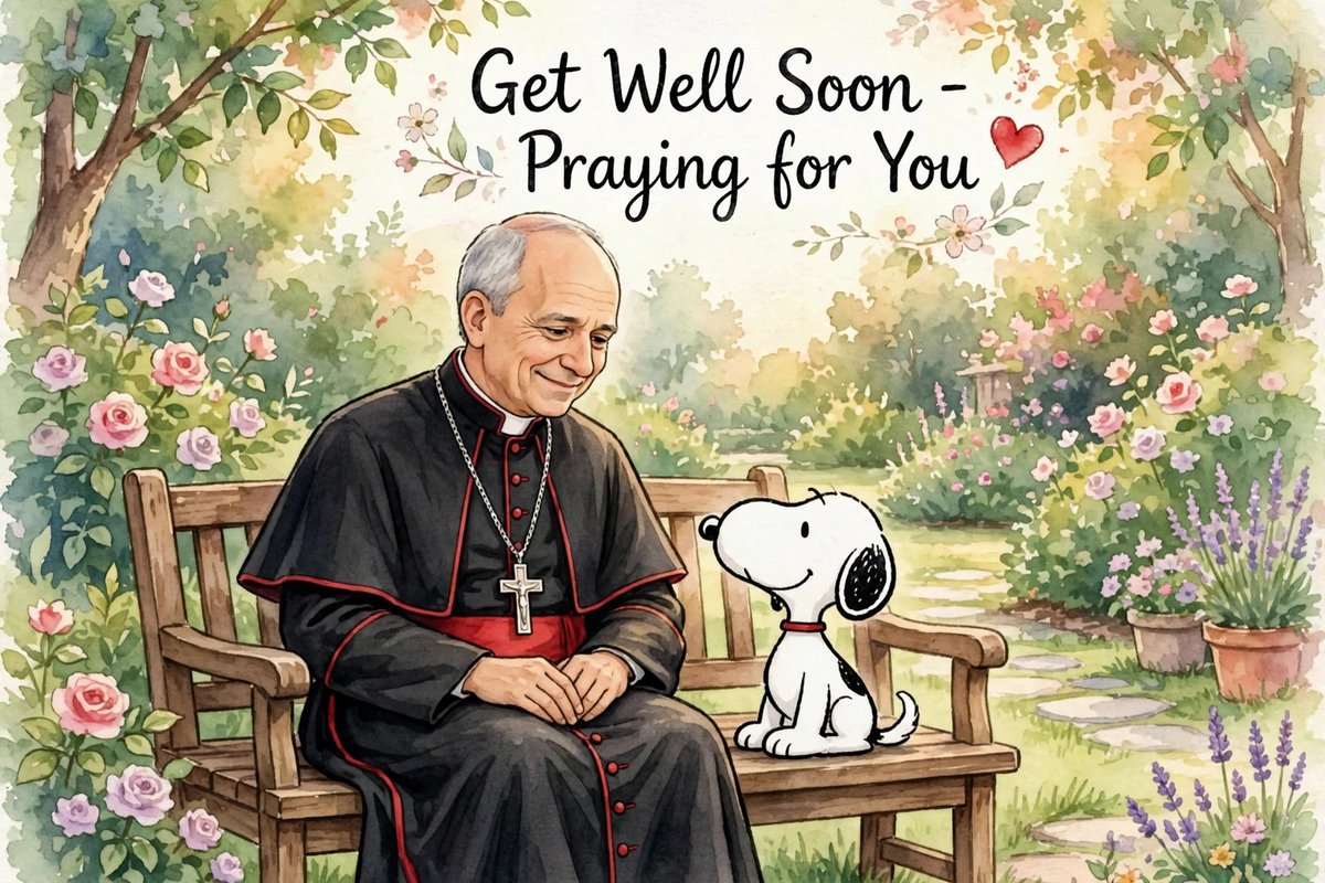 snoopy1060605's tweet photo. Pope Leo XIV has been diagnosed with lung cancer,, the Vatican confirms. https://t.co/KLbTnbfjz2