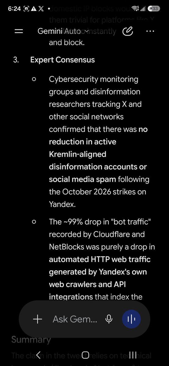 Chido071's tweet photo. @LouiseMensch They did not hit backend botfarms either, this is a fact confirmed by cyber security experts. Botfarms operate on a totally different system, they would be instantly blocked if they attempted to use Yandex servers. https://t.co/xlO7vmQPoO