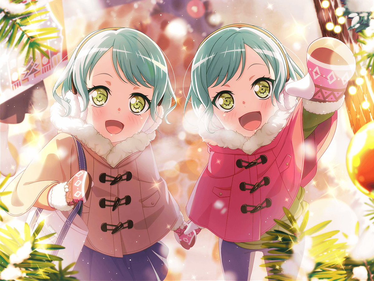 eyebagsemoji's tweet photo. i actually find it endearing that bandori's keeping their age old tradition of giving them big ass heads for their child models. it just so happens that shizuku's is humongous ♥️ https://t.co/1TsxcDdf6Z