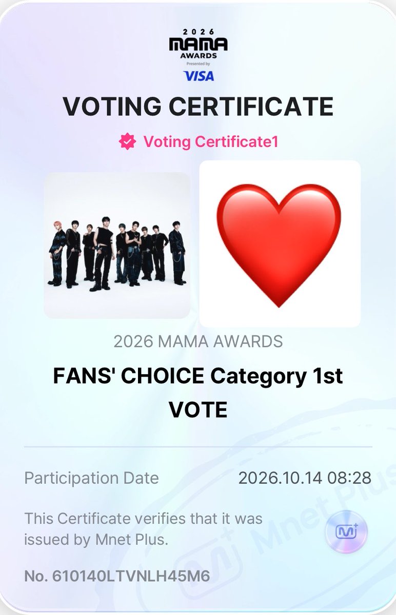 reishi_rin's tweet photo. I vote #AHOF for #2026MAMAVOTE https://t.co/6E8p7KnE52