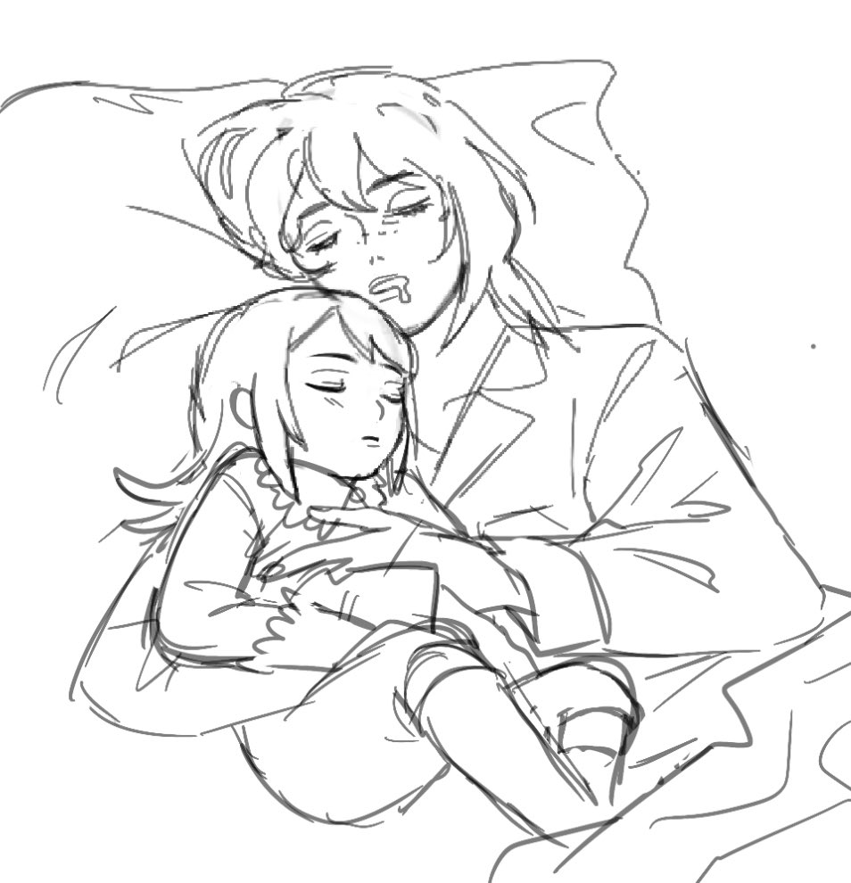 lemxnerror's tweet photo. Kathy being a mother to Abaddon doodles #hauntedhotel https://t.co/cZUvN2HBBd