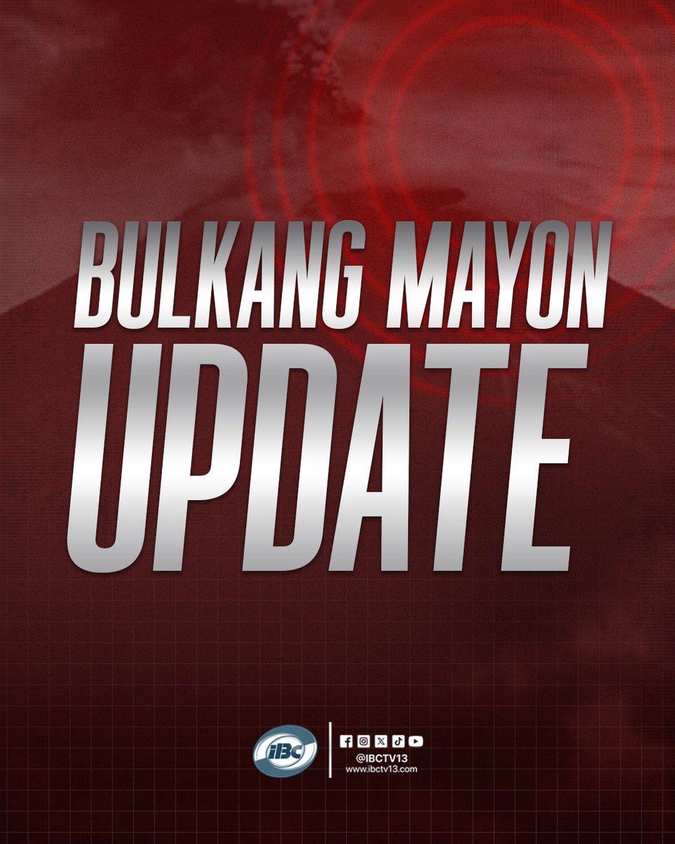 ibcdigital13's tweet photo. Nakapagtala ng siyam na volcanic earthquakes ang #MayonVolcano sa Albay kasabay ng presensya ng banaag, batay sa 24 na oras na pagmamanman ng #PHIVOLCS. 

Nakaranas din ng 1,213 tonelada ng asupre ang bulkan bukod pa sa 400 metrong taas ng pag-abo, habang patuloy itong nakataas sa Alert Level 2. (📷: PHIVOLCS)

#IBCTV13 #IBCDigital #ISM #IntegratedStateMedia #Albay #VolcanoUpdate