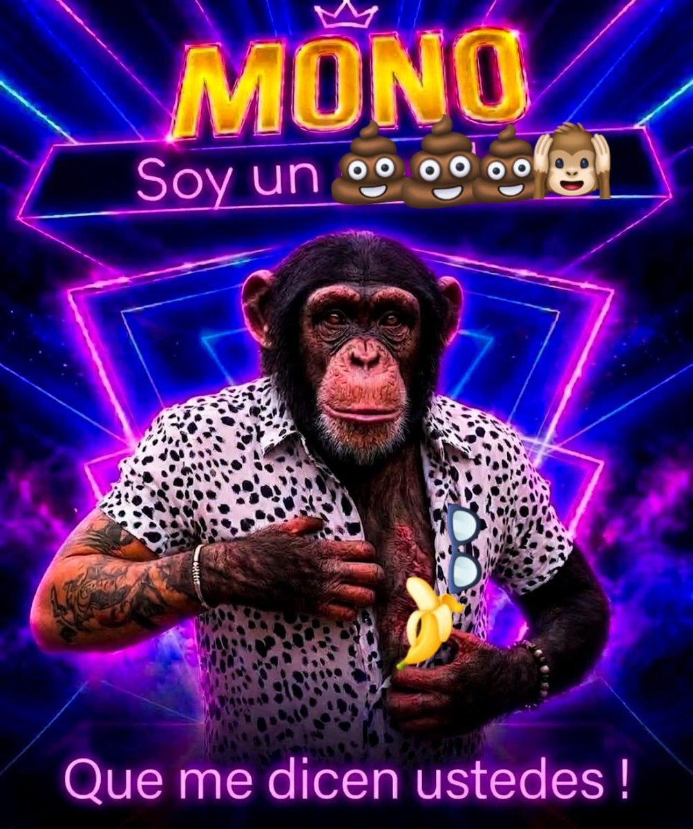 Probidad_Plena's tweet photo. @marianap2108 MONO A DUELO DE NOMINACIÓN !!!... 🙈 🙊 🙉

#LaGranja #LaGranjaVIP #LaGranjaDuelo https://t.co/UXP4f1ThI6
