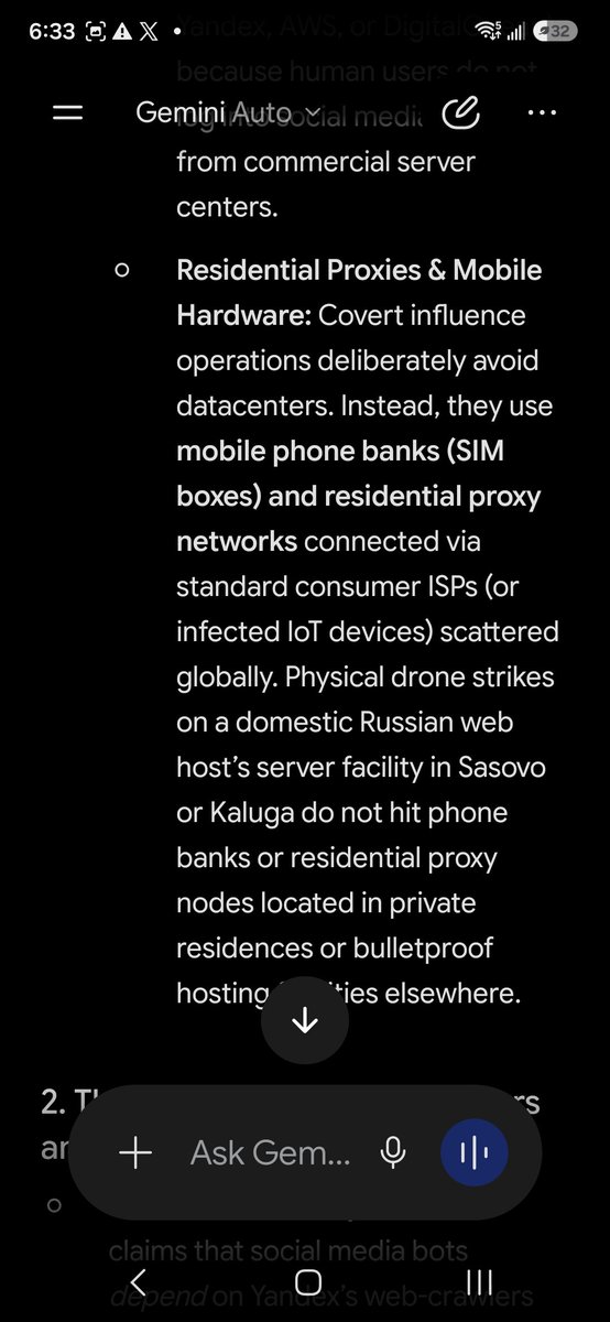 Chido071's tweet photo. @VinnieAllen @LouiseMensch There is nothing "sus" about it, if you read threat assessment reports they explain in detail how botfarms operate. Nobody's cell phone was effected, as an example, if Google servers got damaged your Gmail or YouTube would be down, not your cellphone. https://t.co/AEgLhRAkJc