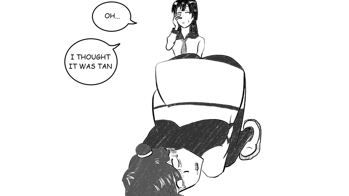 Vvvbvvhvcf's tweet photo. This one was a bit rushed, i got the idea after watching first episode of this anime, and had to start from scratch at the last moment. This one was for day 13. #lowblowtober2026 https://t.co/XqlDQZJrt8