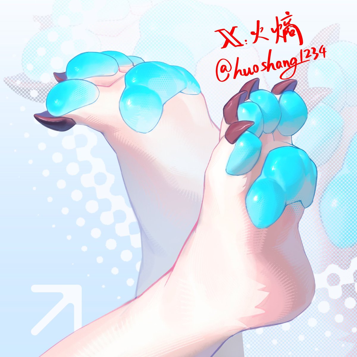 huoshang1234's tweet photo. 🧊
#furry #furryartㅤㅤㅤ #paws https://t.co/sbuOdIofGg