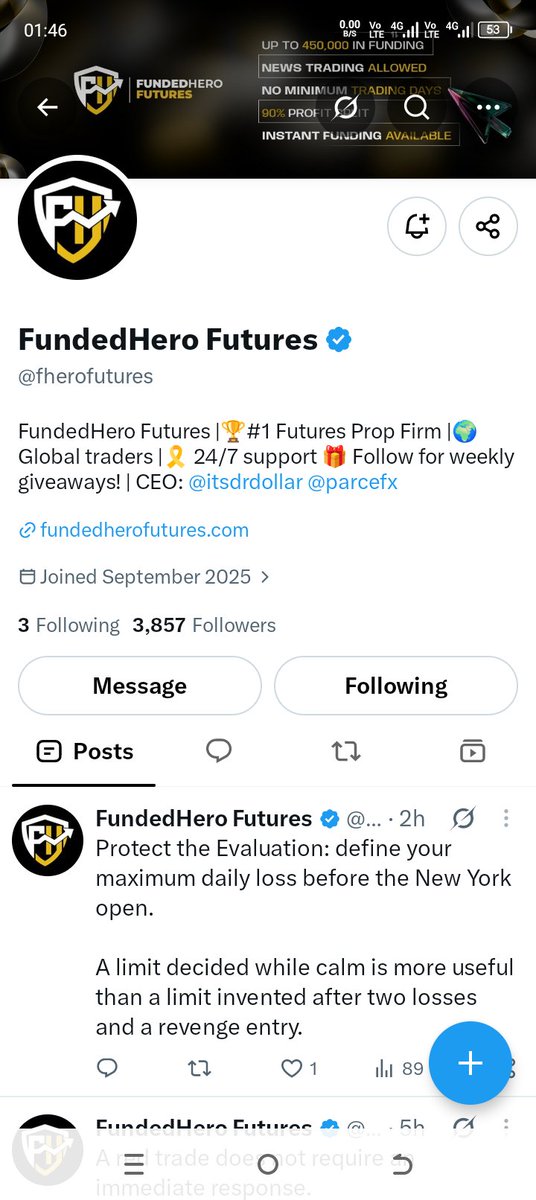 petxy200's tweet photo. @FundedHeroX @fherofutures @fhxbroker Done https://t.co/svjQw6pxPe