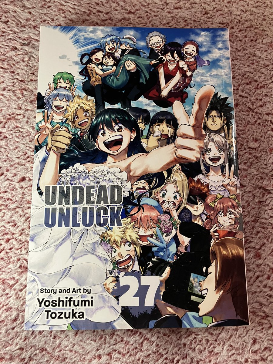 themnekochan's tweet photo. The final volume of UU…🥲❤️ #spoilers 
Also, the epilogues are included! 

Tozuka, come back soon so I can buy your next series! https://t.co/cdDUMrWlBw