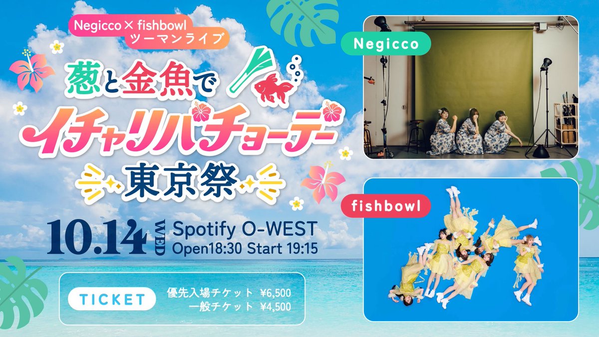 Negicco_Info's tweet photo. 本日はこちら！
https://t.co/YFKgQo0985
#fishbowl #Negicco https://t.co/9ET25e8xij