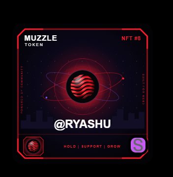 _RYOSHY's tweet photo. This week, we will launch the MuzzID testnet; our ecosystem will be unique...
@MuzzleToken @Muzzle_Holders @MuzzSnap 
#cryptocurrency #CryptoRegulation #nft #WebDevelopment #Web3‌‌ #WebsiteDesign @bot  @bot  #coinmarketcap 
https://t.co/kdFBGUqDZw https://t.co/mEKqXmDE1a
