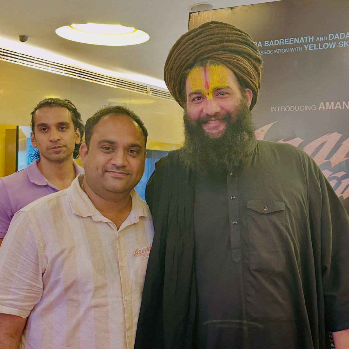 JulyBBG's tweet photo. Truly honored to meet Sant Amardas Ji. A beautiful moment filled with positive energy, blessings, and memories I’ll always cherish. Grateful beyond words. https://t.co/884IwHRbog