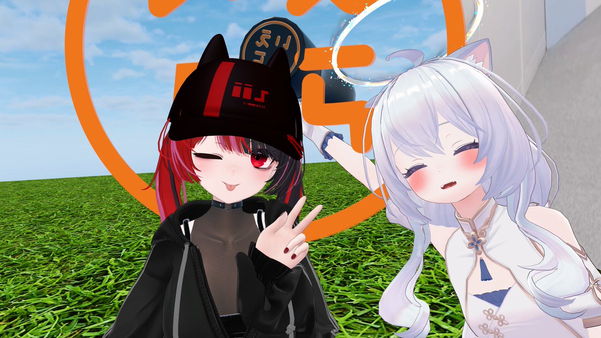 Liddy_lady's tweet photo. #VRCラジ���体操
#VRChat
ラジオ体操連続参加三日間の豪華な連休でした！また週一ペースに戻ります！やはり運動は健康にいいぞ…！フレンドの皆さま、いつもツーショットありがとうございます！ https://t.co/DZYMLnOAQx
