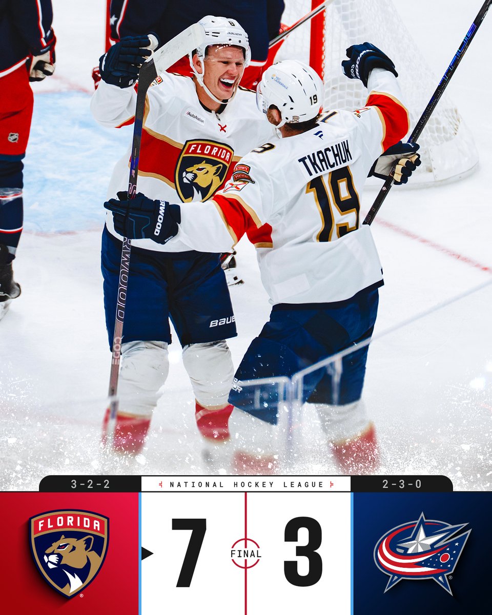 NHL's tweet photo. THE TKACHUK BROS COMBINE FOR NINE POINTS 😼 https://t.co/wBkw1pJsnY