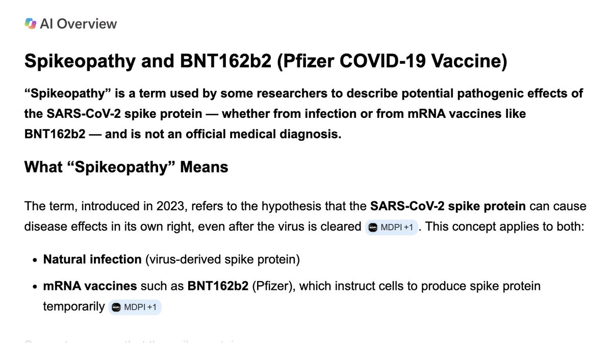 Kevin_McKernan's tweet photo. The papers that study are actually looking at people with LongVax/LongCovid so your assumptions are dead wrong yet again. Its called Spikeopathy for a reason. 

The fact that you are just learning about this today ..... and Mitosis is hilarious. 
But were the dumb ones, remember.