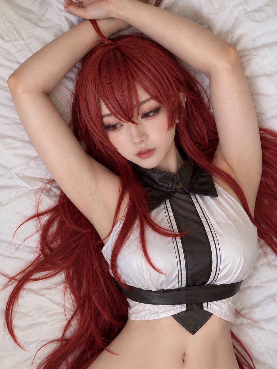 vod6b's tweet photo. A little closer… 

Tell me, can you handle this side of me? 

#Eris #MushokuTensei #Cosplay https://t.co/SOslbUA9cI