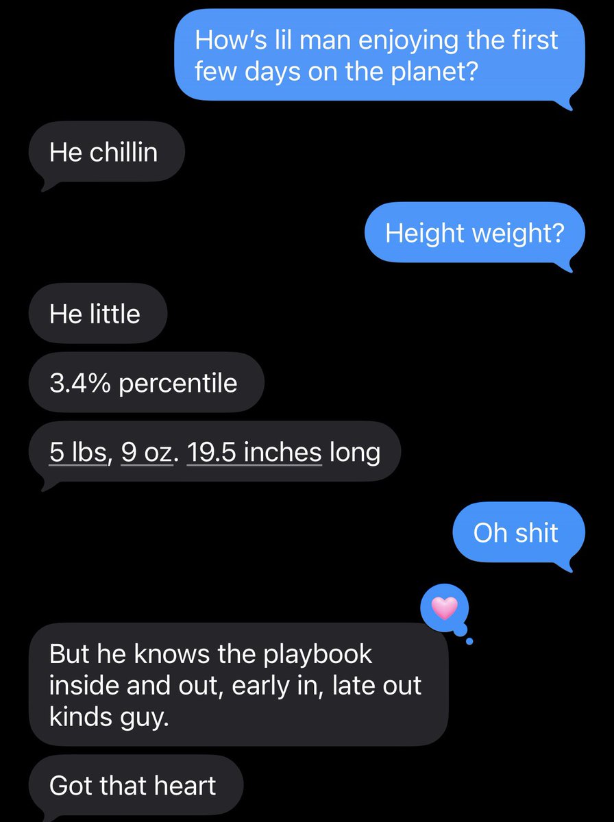 coach_tags's tweet photo. Buddy of mine just had a kid.

Lil man gonna have to want it.

#BlueCollarBallPlayer https://t.co/9DEqQaarFS