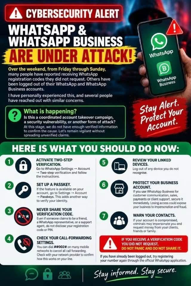 The_Discover_AI's tweet photo. @The_Discover_AI
Here are some ways to deter whatsapp hacking. Many people are losing their
@The_Discover_AI (Follow) me👤 https://t.co/ySBjFt6zWg