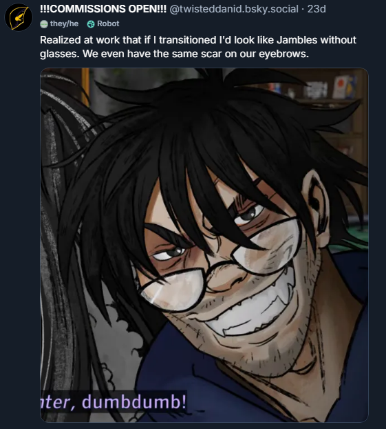 TwistedDaniD's tweet photo. werewolf? more like wokewolf https://t.co/yNP0bFtSro