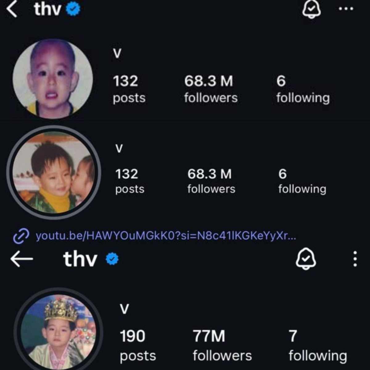 kookyun's tweet photo. Taehyung using his baby pictures as his pfp is the cutest thing ever https://t.co/GQKbLvCeh7