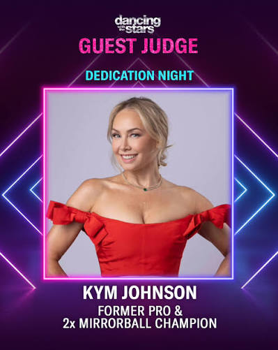 DWTS_BB's tweet photo. WELCOME BACK KYM JOHNSON #DWTS https://t.co/Q2i5koJxiV