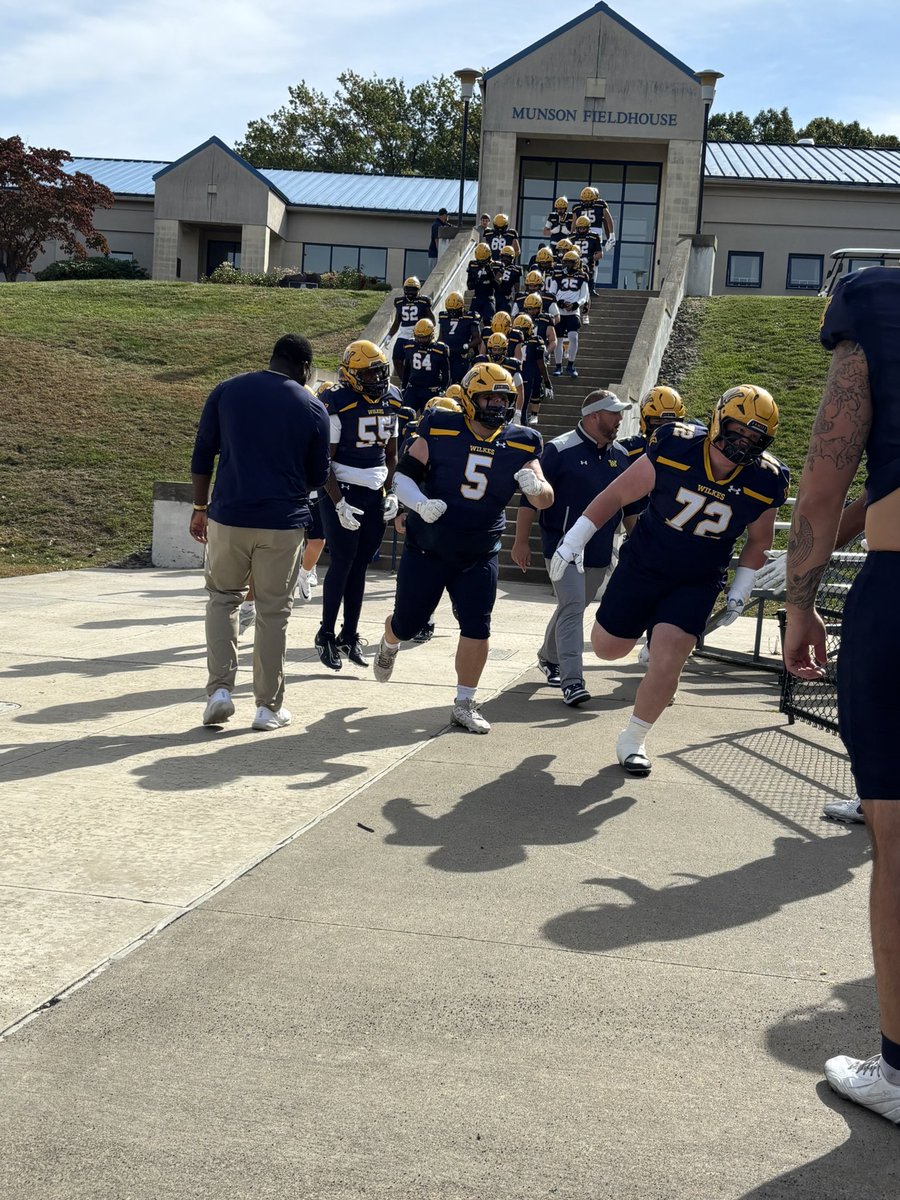 2028Merck's tweet photo. Thank you to @CoachDFink for the game day invite to Wilkes. I had an outstanding time touring and experiencing the brotherhood of the Wilkes football family with my brother @maxwell_merck . 

@RecruitMatador @SchwartzAthSpot @carljfred @novafootballpod @StirFrySports @eruffner @PrepRedzoneVA @WillVapreps @bench424nmore  @247recruiting @youareathlete @MaxPreps @Madalo82 @Trent_Ruffner @IsaacEckrote @HenryRoyal27 @WilkesFootball