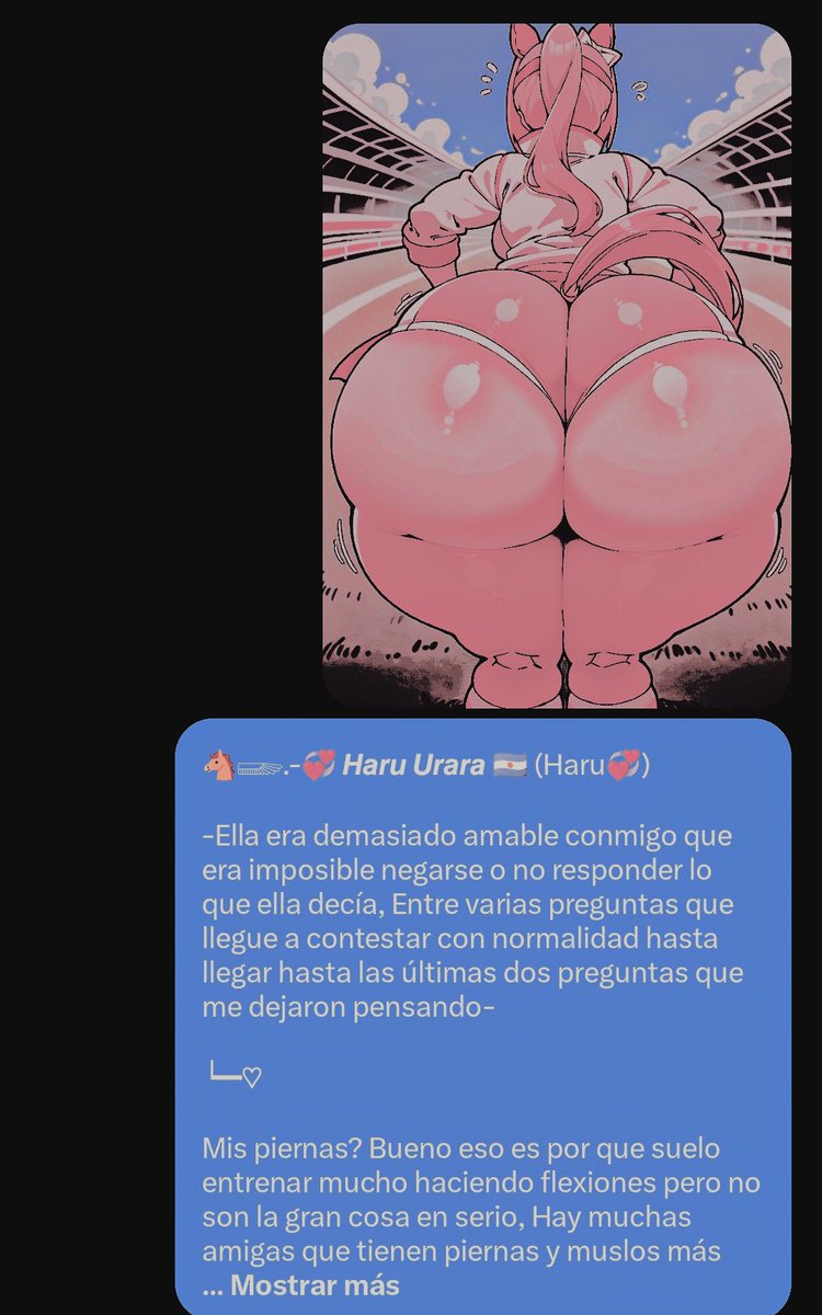 Mocosa67's tweet photo. Varias cuentas de umas me odian por como manejo a haru solo es envidia ya quisieran ser como la pequeña equina que te puede dar este tipo de calidad y roles 💞 y que acepta de todo como futas, umas, bbc, chicas, chicos, femboys ✨ https://t.co/qifQ5ZXoGR