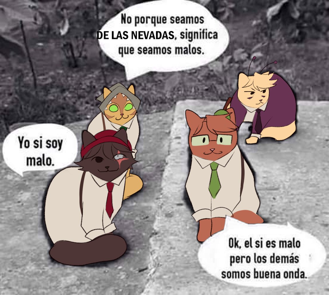 Sotaiewe's tweet photo. Uno malo todos buenos 
#lasnevadas #dsmp https://t.co/96xl2T4tDh