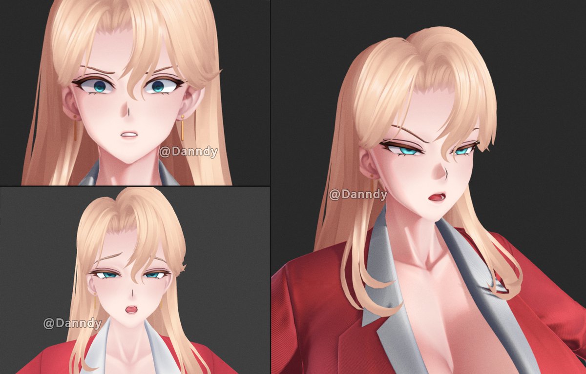 Danndy3d's tweet photo. Unas cuantas expresiones de Reika
Hice algunas inspirándome en expresiones que Reika ha hecho y otras mas random jaja
Me llevo mas tiempo de lo que creí, pero me gusto el resultado aunque si me gusto trabajar en sus expresiones jaja

#Bender3D #Bender #Modelos3D #WIPㅤ https://t.co/LJ35vhT6Kn